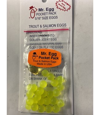 Mr. Egg Mr. Egg Pocket Pack Chartreuse 5/16