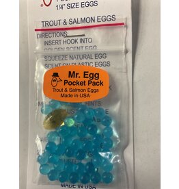 Mr. Egg Mr. Egg Pocket Pack Blue 1/4