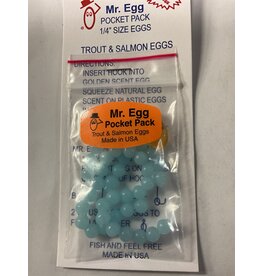 Mr. Egg Mr. Egg Pocket Pack Blue Bubblegum 1/4