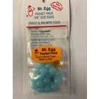 Mr. Egg Mr. Egg Pocket Pack Blue Bubblegum 3/8