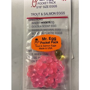 Mr. Egg Mr. Egg Pocket Pack Pink 5/16