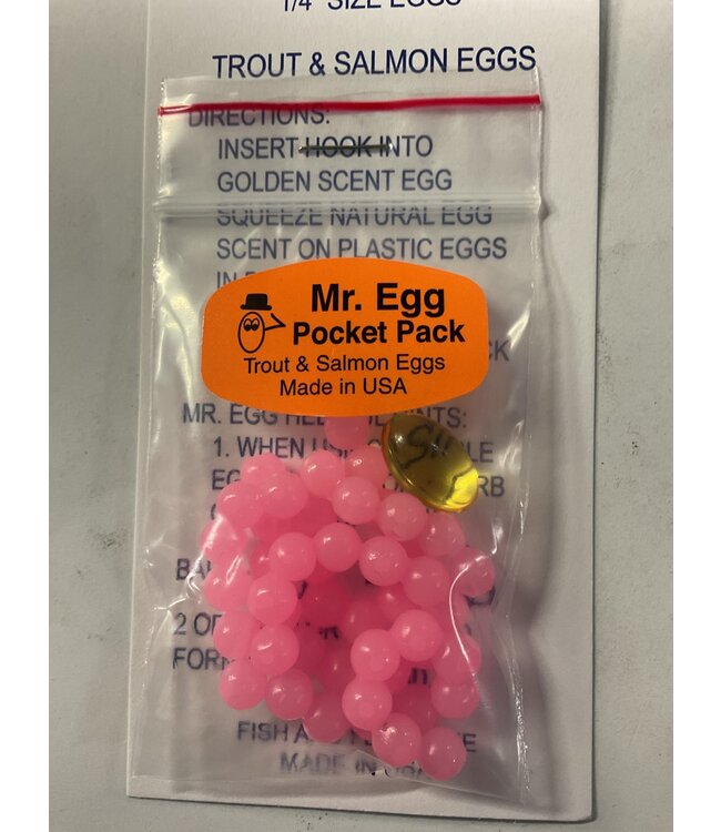Mr. Egg Mr. Egg Pocket Pack Bubblegum 1/4