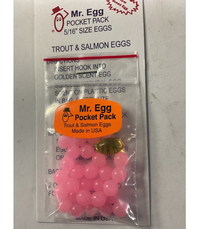 Mr. Egg Mr. Egg Pocket Pack Bubblegum 5/16