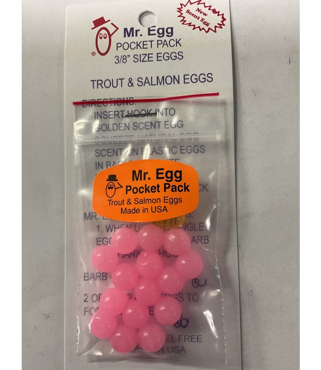 Mr. Egg Mr. Egg Pocket Pack Bubblegum 3/8