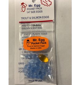 Mr. Egg Mr. Egg Pocket Pack Light Blue 1/4