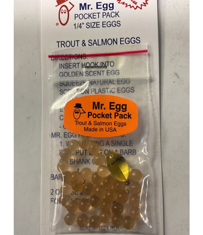 Mr. Egg Mr. Egg Pocket Pack Light Rootbeer 1/4