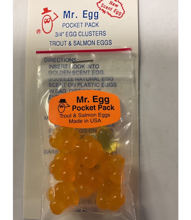 Mr. Egg Mr. Egg Pocket Pack Natural Cluster 3/4