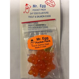 Mr. Egg Mr. Egg Pocket Pack Coho Red Cluster 3/4
