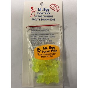 Mr. Egg Mr. Egg Pocket Pack Chartreuse Cluster 1/2