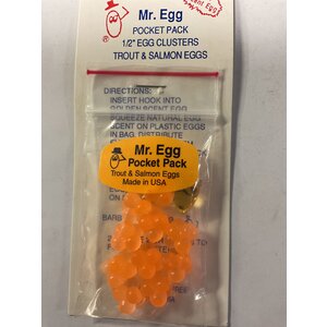 Mr. Egg Mr. Egg Pocket Pack Orange Cluster 1/2