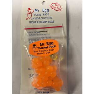 Mr. Egg Mr. Egg Pocket Pack Orange Cluster 3/4