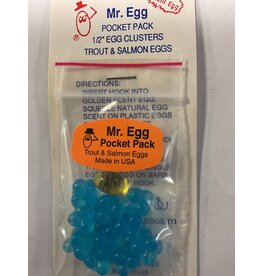 Mr. Egg Mr. Egg Pocket Pack Blue Cluster 1/2