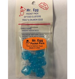 Mr. Egg Mr. Egg Pocket Pack Blue Cluster 3/4