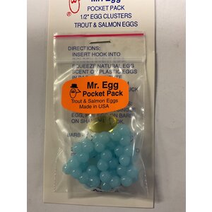 Mr. Egg Mr. Egg Pocket Pack Blue Bubblegum Cluster 1/2