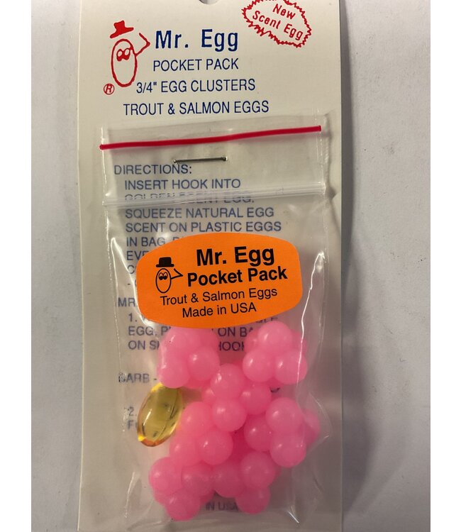 Mr. Egg Mr. Egg Pocket Pack Bubblegum Cluster 3/4