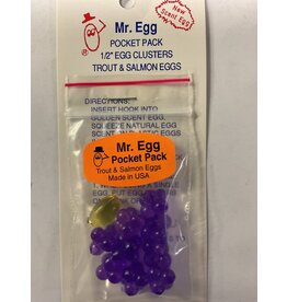 Mr. Egg Mr. Egg Pocket Pack Purple Cluster 1/2