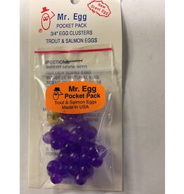 Mr. Egg Mr. Egg Pocket Pack Purple Cluster 3/4