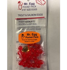 Mr. Egg Mr. Egg Pocket Pack Red  5/16