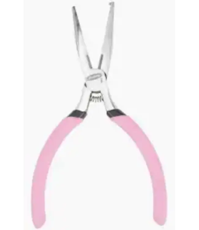PURE FISHING Berkley Chrome Split Ring Pliers - 6in Pink