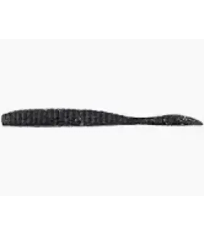 PURE FISHING Berkley Max Scent Flat Worm Black Shinner