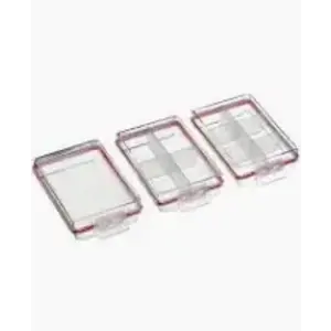 Plano PLANO COMPACT-TACKLE-BAIT & WORM BOXES 1061-00 3 SMALL CLEAR WATERPROOF BOXES