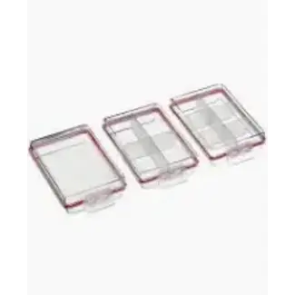 Plano PLANO COMPACT-TACKLE-BAIT & WORM BOXES 1061-00 3 SMALL CLEAR WATERPROOF BOXES