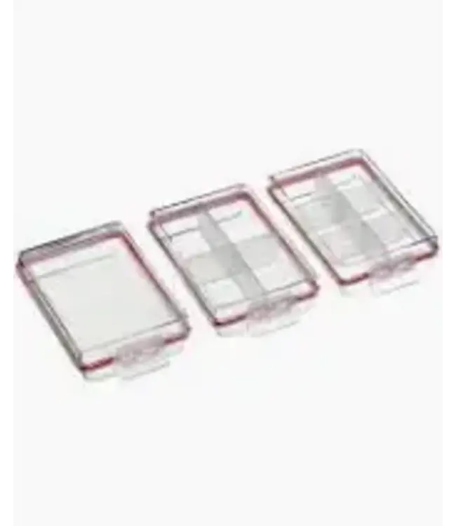 Plano PLANO COMPACT-TACKLE-BAIT & WORM BOXES 1061-00 3 SMALL CLEAR WATERPROOF BOXES