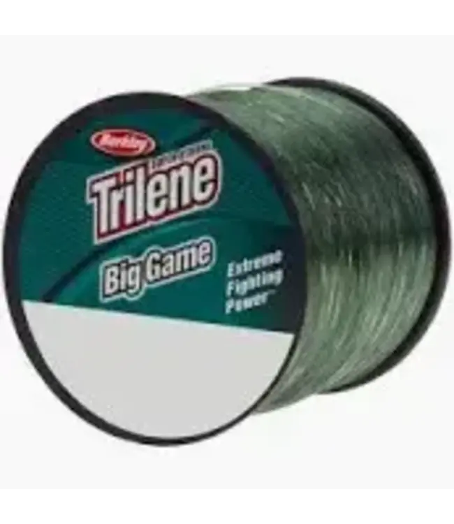 PURE FISHING BERKLEY TRILENE BIG GAME 1/4LB SPOOL 8LB Spool Green Monofilament