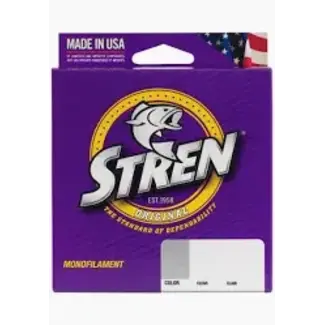 Stren Stren 6 LB mono 330 yards- Clear/blue