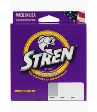 Stren Stren 8 LB Mono 330 yards- Clear/Blue