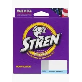 Stren Stren 10 LB Mono 330 yards- Clear/Blue