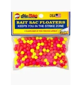 Atlas-Mike's Atlas Mike's Bait Sac Floaters 300/PK ASSORTED