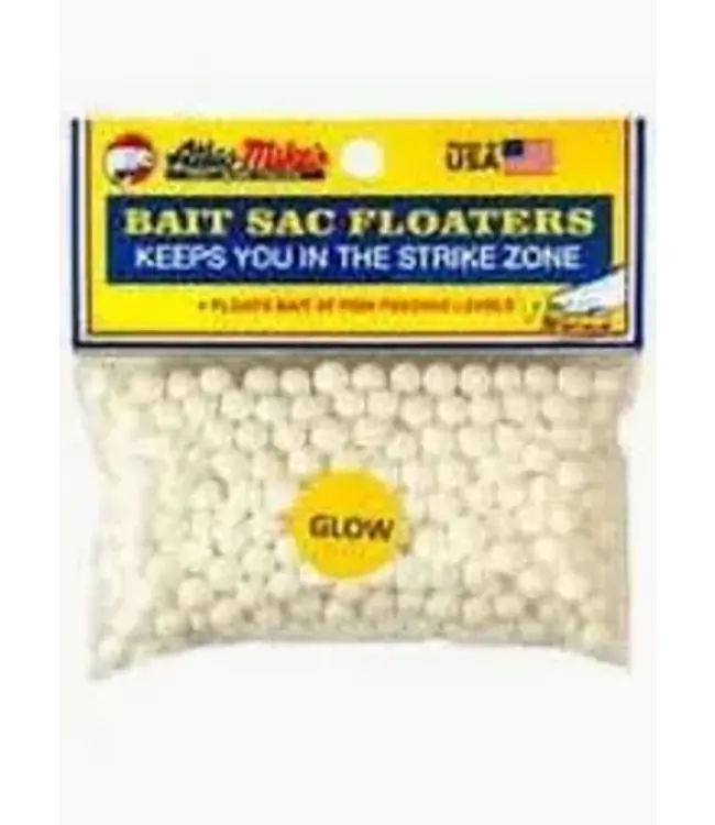 Atlas Mike's Atlas Mike's Bait Sac Floaters 300/PK GLOW