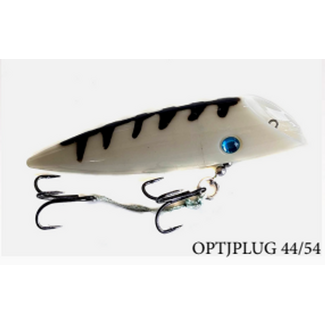 OPTI TACKLE OPTI J-PLUG 4" GLOW BLACK LADDER