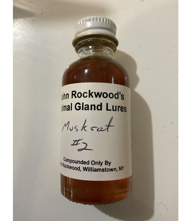 ROCKWOOD'S SCENT MUSKRAT #2  1OZ