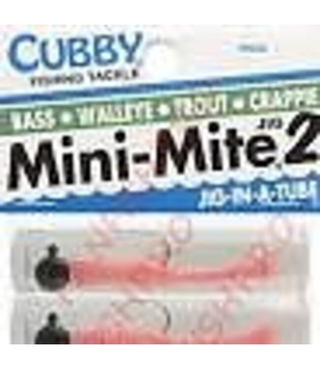 CUBBY FISHING 4432 CUBBY MINI-MITE  2 BLACK/BUBBLEGUM