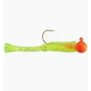 CUBBY FISHING 1402 CUBBY MINI-MITE ORANGE/CLEAR CHARTREUSE1/32oz