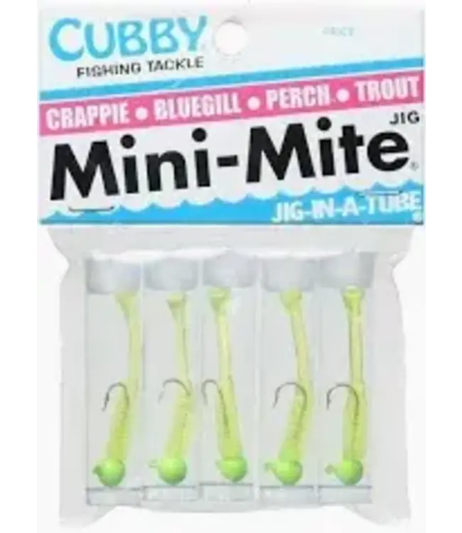 CUBBY FISHING 1413  CUBBY MINI-MITE GLOW/GLOW 1/32oz
