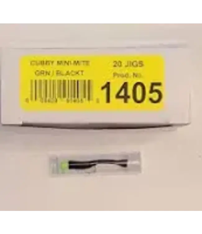 CUBBY FISHING 1405 CUBBY MINI-MITE GREEN/BLACK 1/32oz