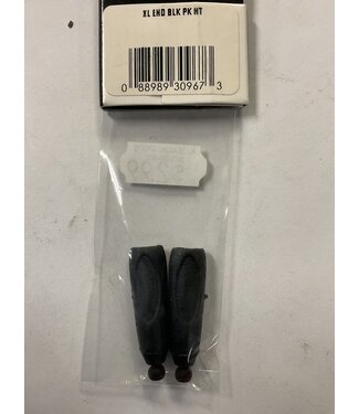 CROAKIES EYEWEAR RETAINER REPLACEMENT  XL ENDS BLACK PK KIT