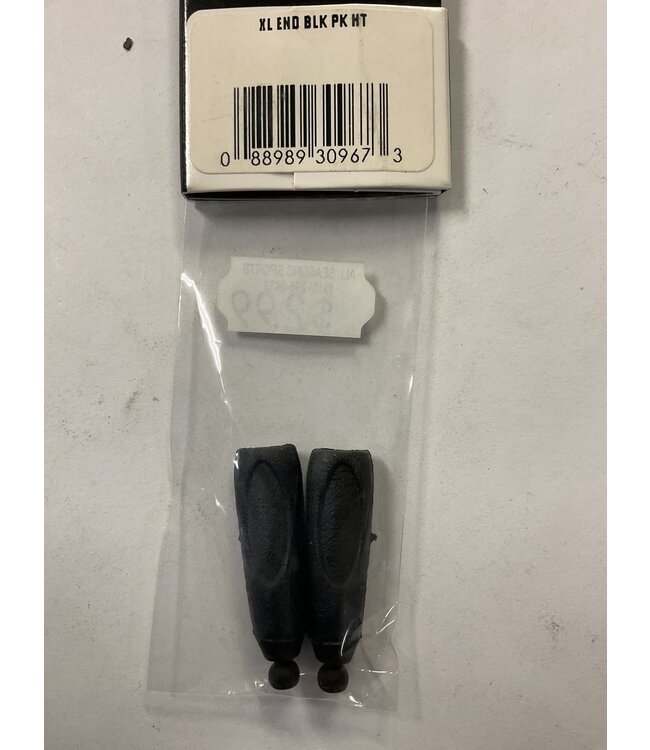 CROAKIES EYEWEAR RETAINER REPLACEMENT  XL ENDS BLACK PK KIT
