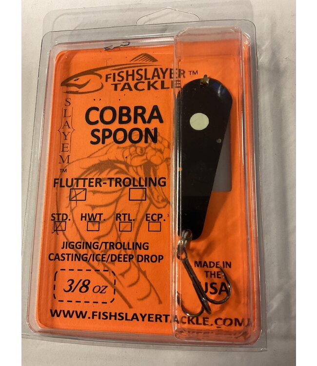 COBRA FLUTTER STANDARD SPOON EYE - EYE 3/8OZ