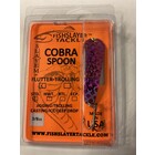 FISHSLAYER TACKLE COBRA FLUTTER SPOON WOW SCALE 3/8oz