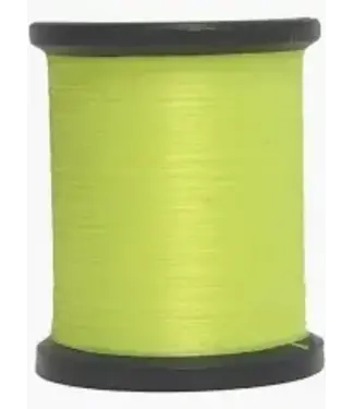 (U8S509) UNI-THREAD 8/0, 72 DENIER POLYESTER FL CHARTREUSE