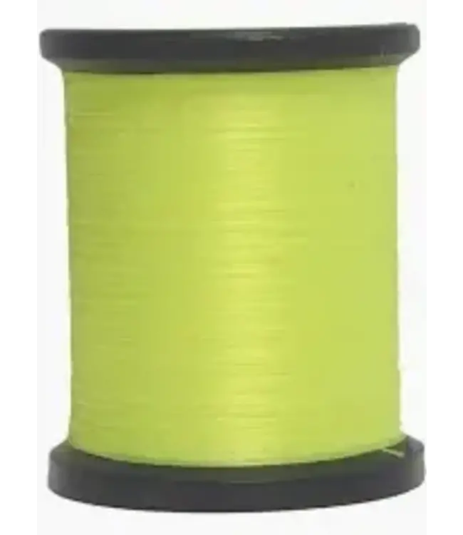 (U8S509) UNI-THREAD 8/0, 72 DENIER POLYESTER FL CHARTREUSE