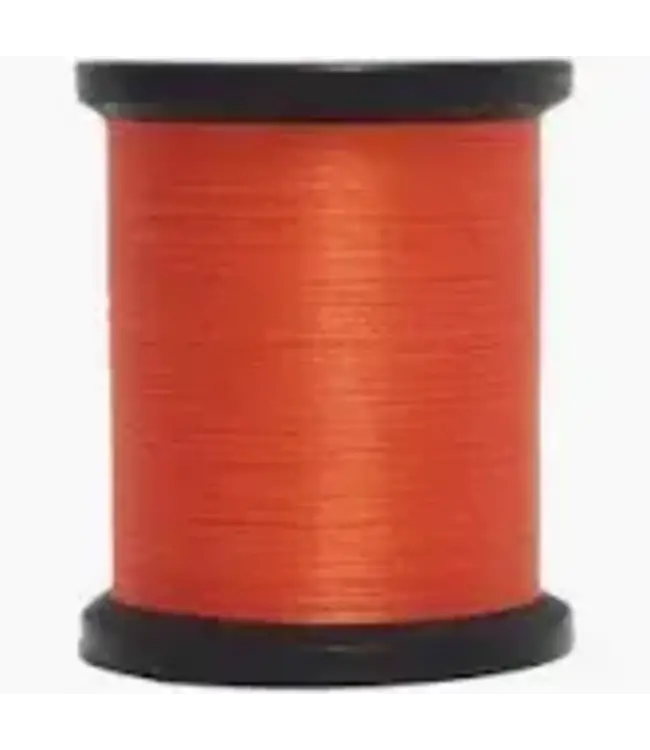 Wapsi (U8S012) UNI-THREAD 8/0, 72 DENIER POLYESTER ORANGE