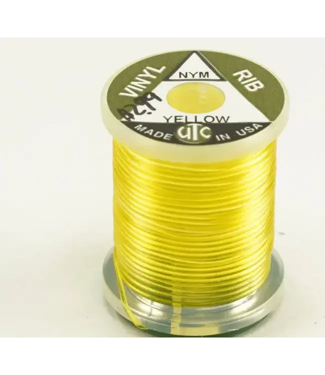 Wapsi (VRR006) VINYL "D" RIB, NYMPH, YELLOW
