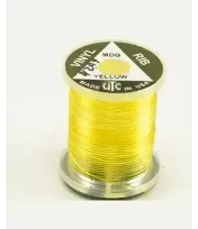 Wapsi (VRS006) VINYL "D" RIB, MIDGE, YELLOW