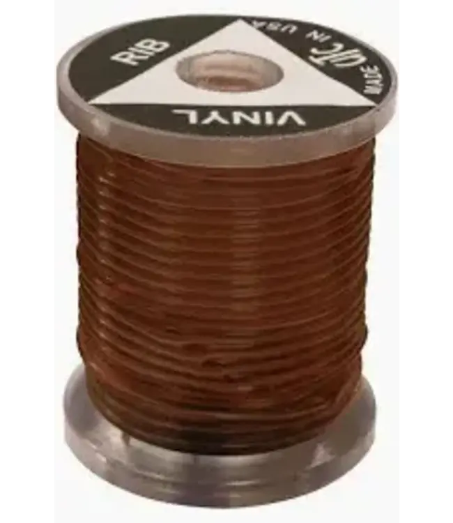 Wapsi (VRR047) VINYL "D" RIB, NYMPH, BROWN