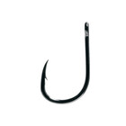 Addya Outdoors Inc. Addya Steel-Bug Hooks, Straight Ring Black Chrome 25pk 4